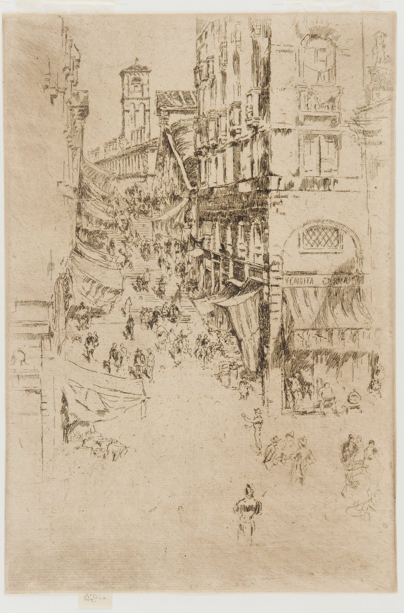 Il Rialto da James Abbott McNeill Whistler
