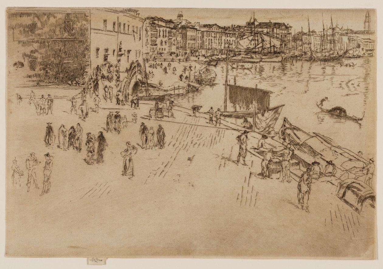 La Riva da James Abbott McNeill Whistler