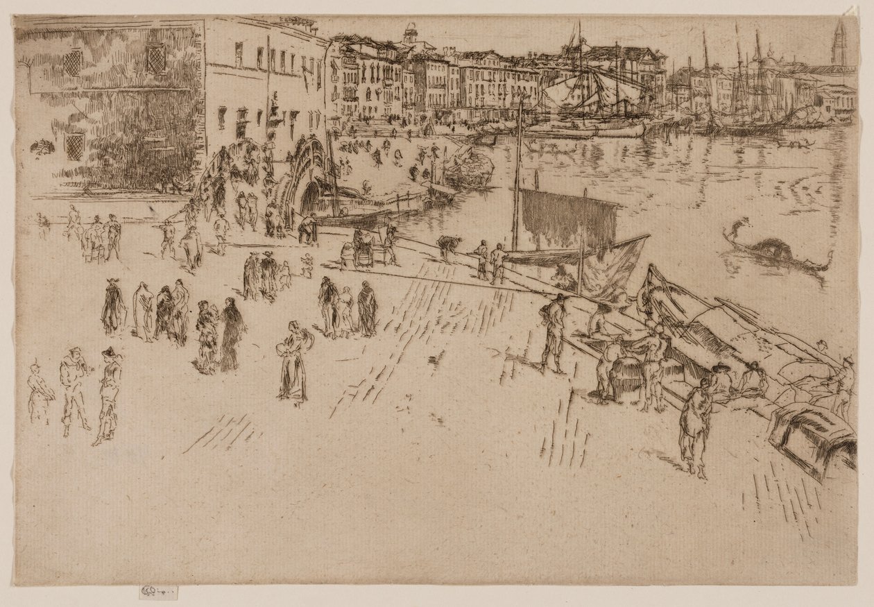 La Riva da James Abbott McNeill Whistler