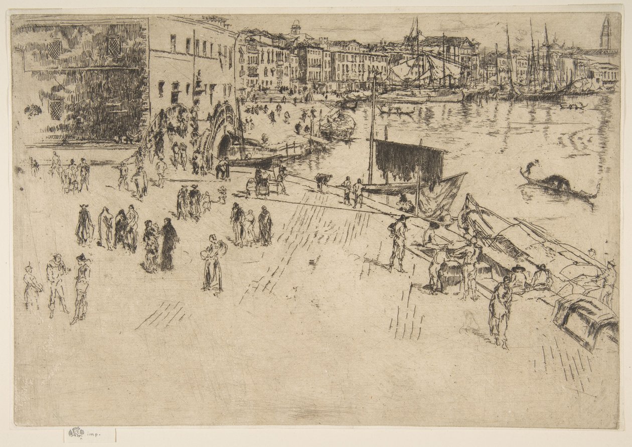 La Riva, n. 1 da James McNeill Whistler