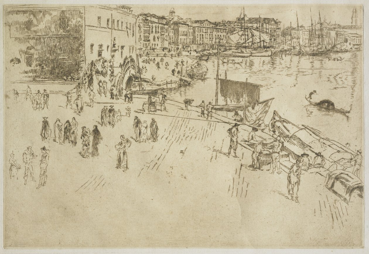 La Riva, n. 1 da James McNeill Whistler