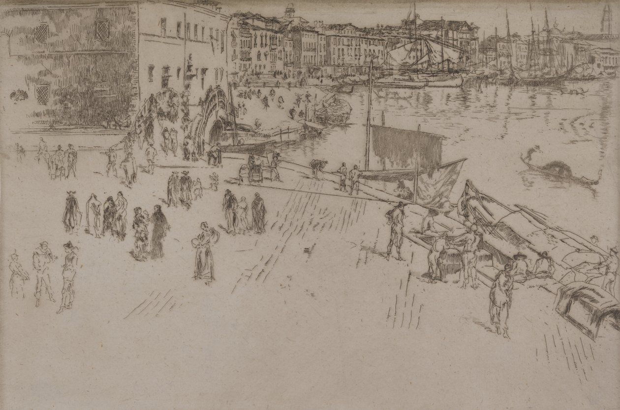 La Riva, n. 1 da James McNeill Whistler