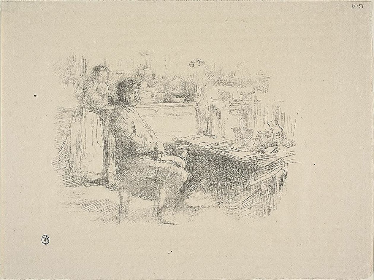 Il calzolaio da James Abbott McNeill Whistler