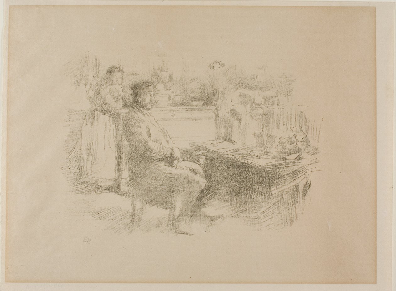 Il calzolaio da James Abbott McNeill Whistler