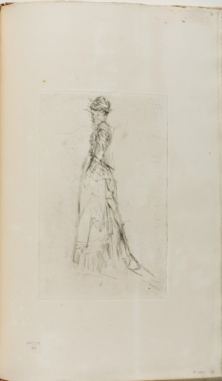 Il vestito di seta da James Abbott McNeill Whistler