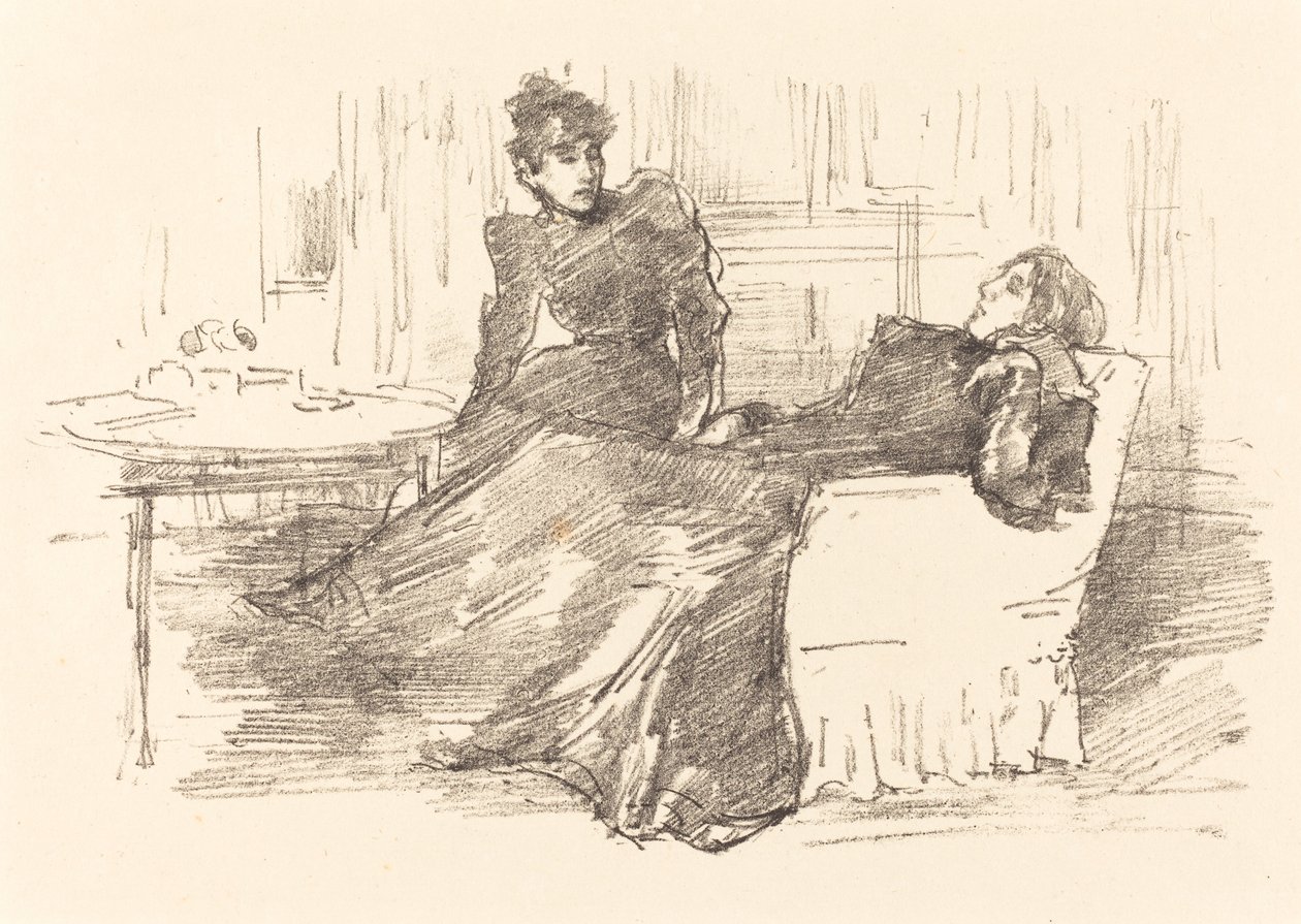 Le sorelle da James Abbott McNeill Whistler