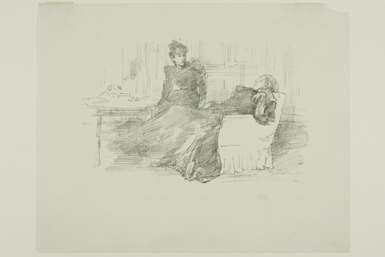 Le sorelle da James Abbott McNeill Whistler