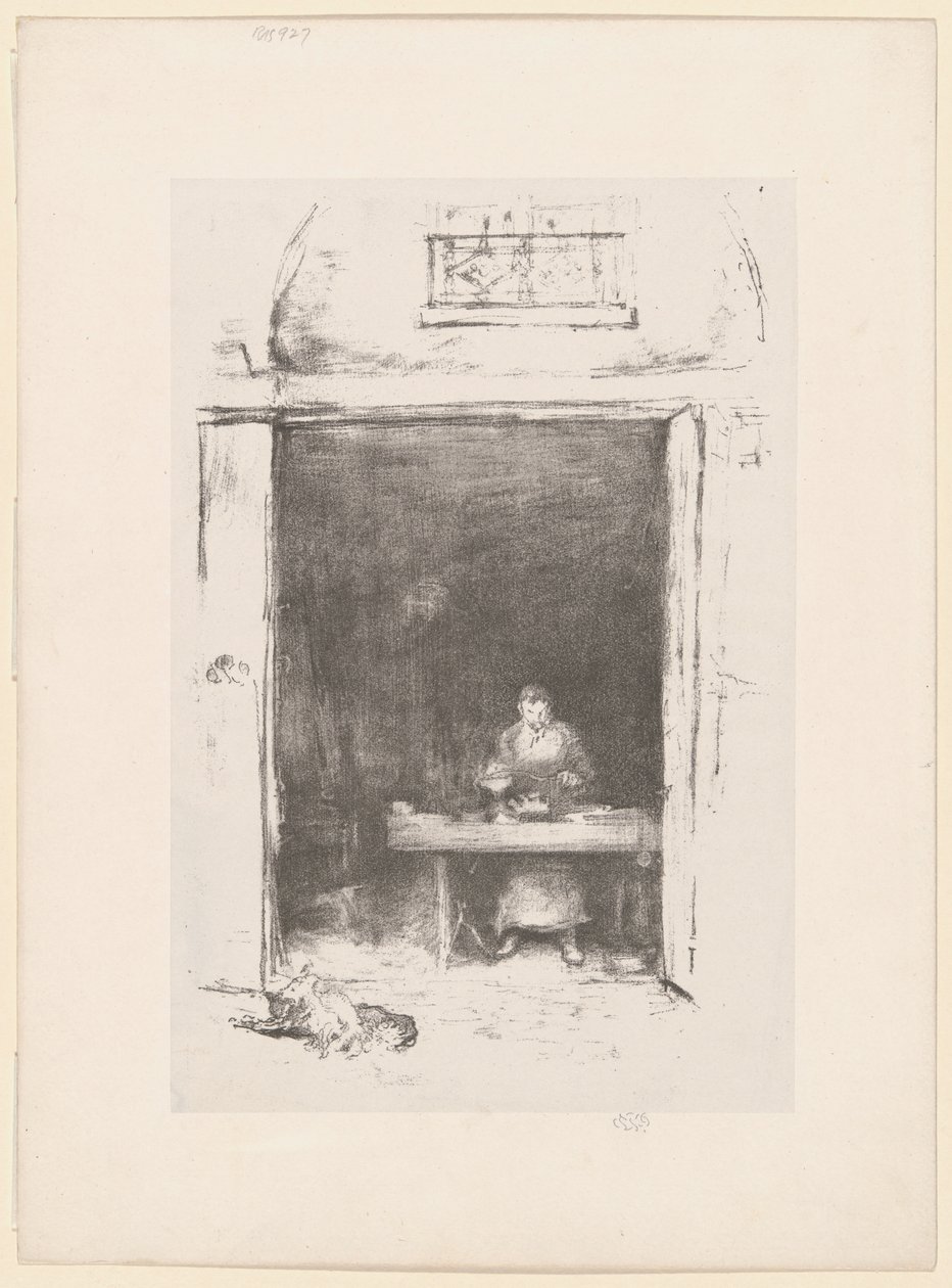 Il fabbro, Passage du Dragon da James Abbott McNeill Whistler