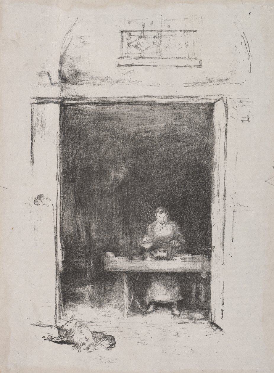 Il fabbro: Passage du Dragon da James McNeill Whistler