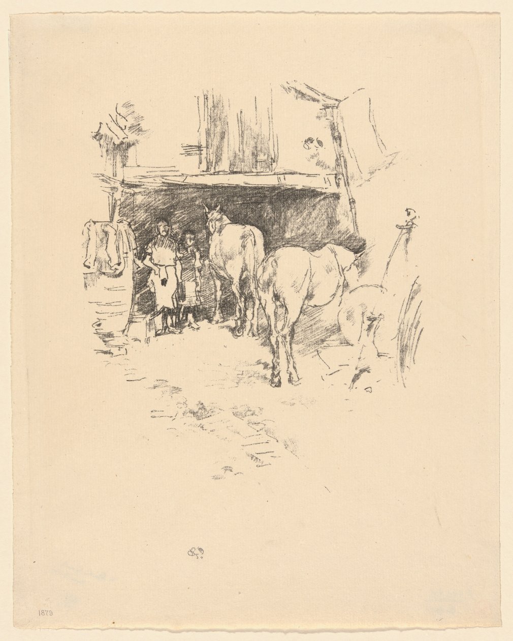 Il cortile di Smith da James McNeill Whistler