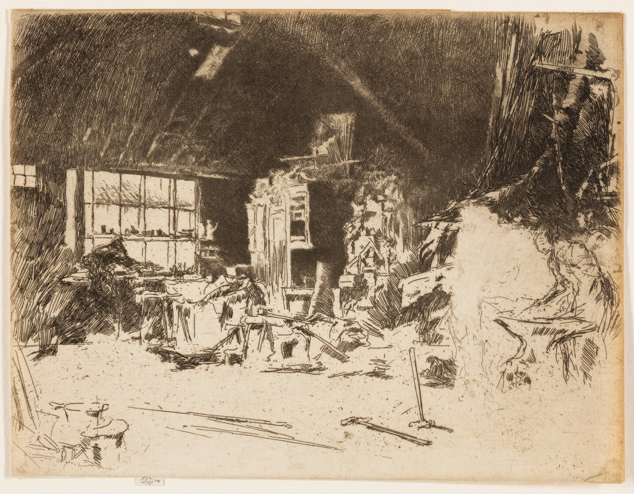 La fucina da James Abbott McNeill Whistler
