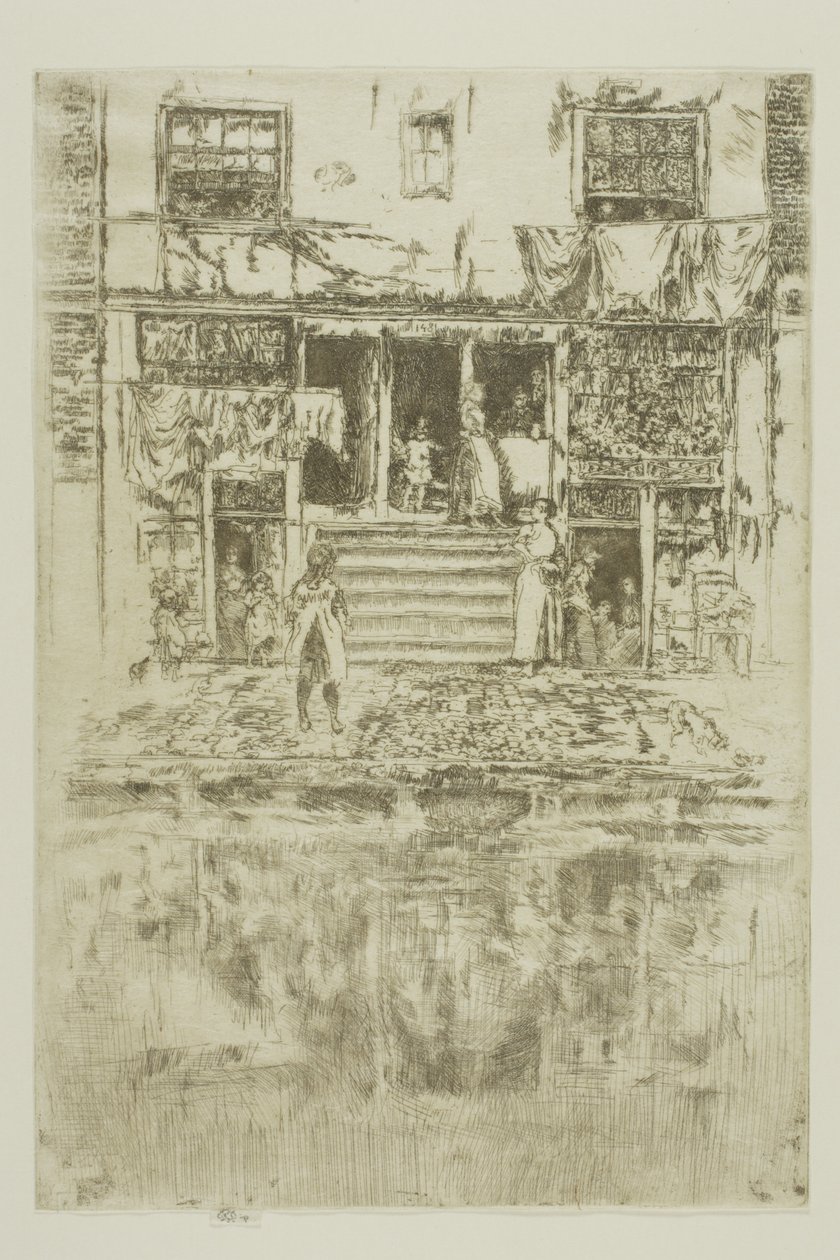 I gradini, Amsterdam da James Abbott McNeill Whistler