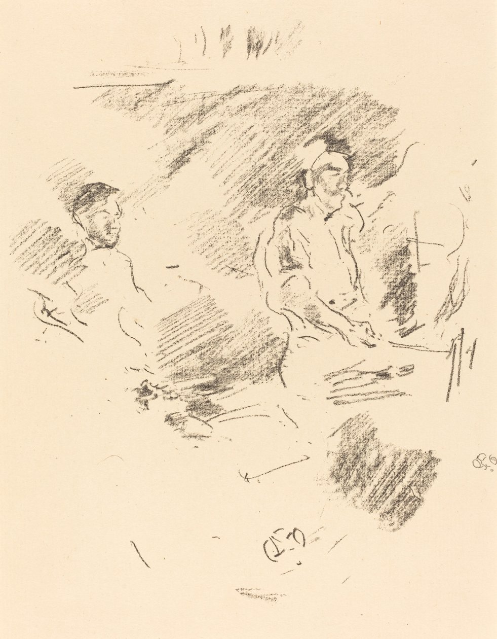 Il braccio forte da James Abbott McNeill Whistler