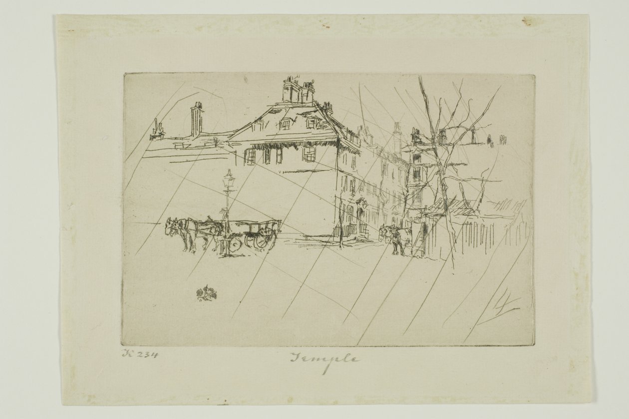 Il tempio da James Abbott McNeill Whistler