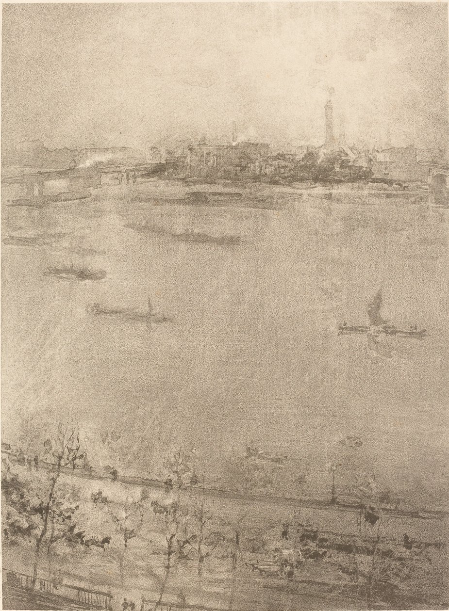 Il Tamigi da James Abbott McNeill Whistler