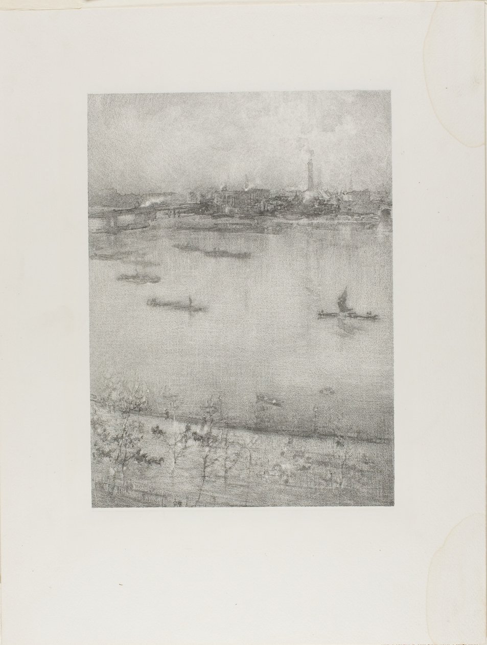 Il Tamigi da James Abbott McNeill Whistler