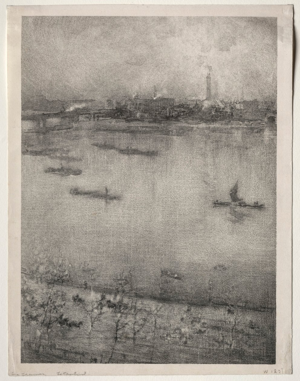 Il Tamigi da James McNeill Whistler