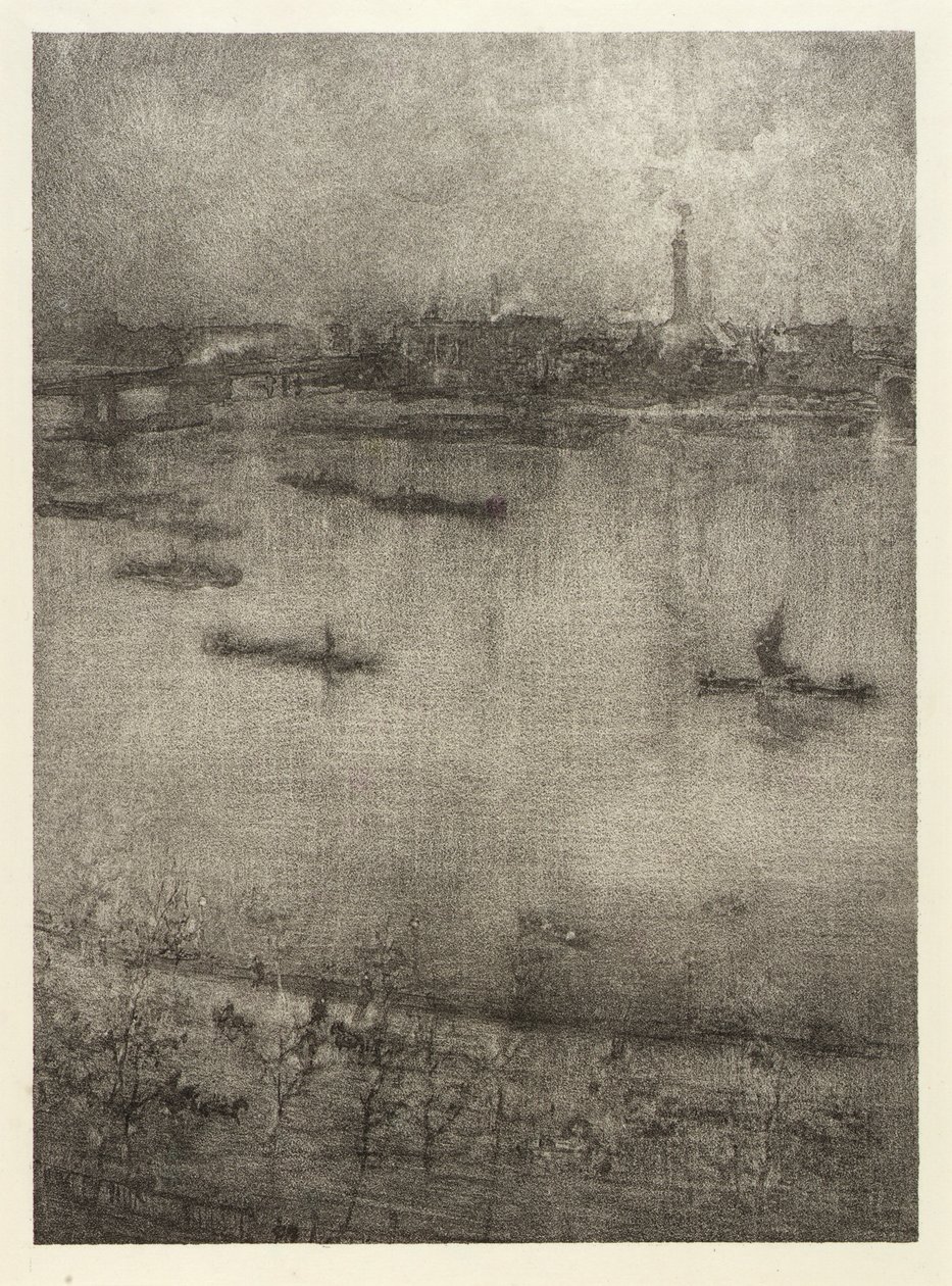 Il Tamigi da James McNeill Whistler