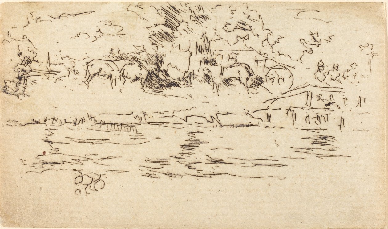 Il Sentiero di Traino da James Abbott McNeill Whistler