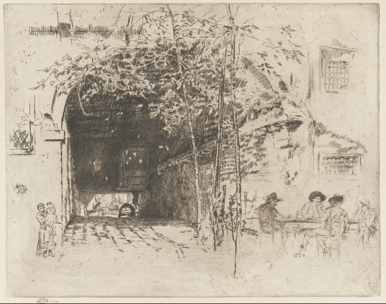 Il Traghetto da James Abbott McNeill Whistler
