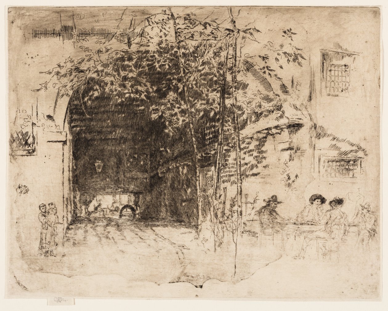 Il Traghetto, n. 2 da James Abbott McNeill Whistler