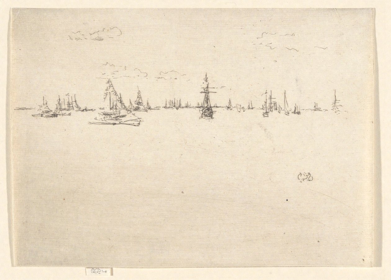 La Nave Torretta, dal Set del Giubileo da James Abbott McNeill Whistler