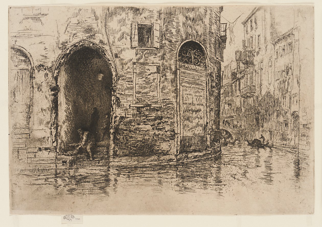 Le due porte da James Abbott McNeill Whistler