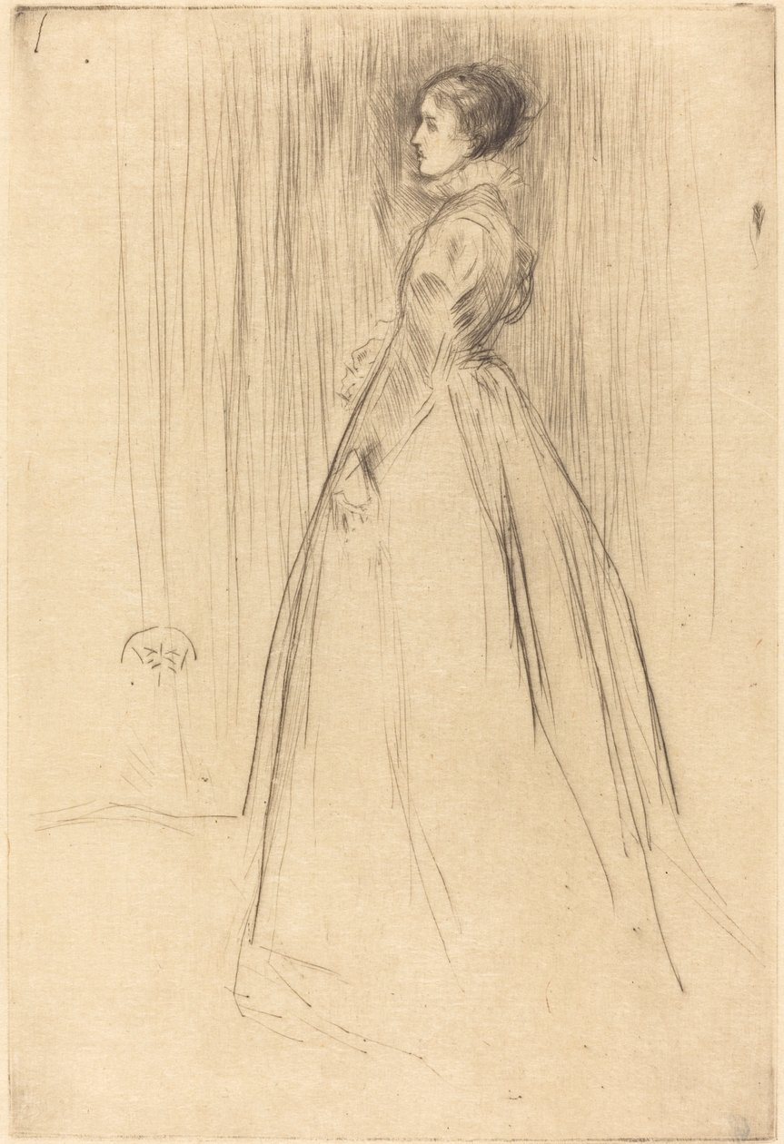 Il Vestito di Velluto da James Abbott McNeill Whistler