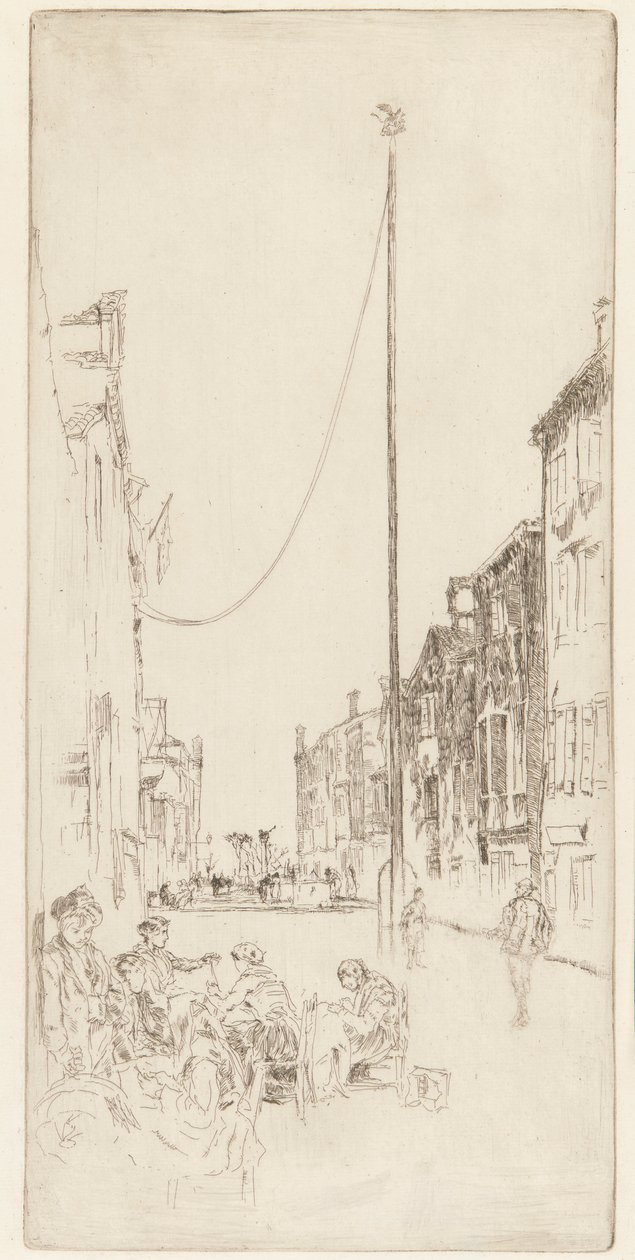 Il Palo Veneziano da James Abbott McNeill Whistler