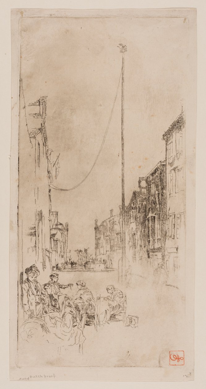 Il Palo Veneziano da James Abbott McNeill Whistler