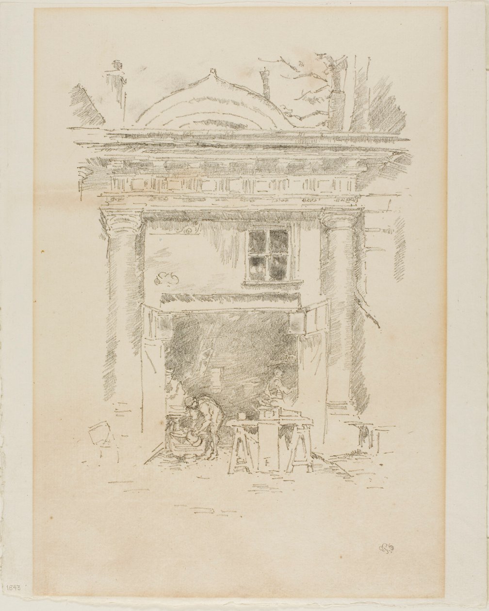 I Fabbri Bianchi, Impasse des Carmélites da James McNeill Whistler