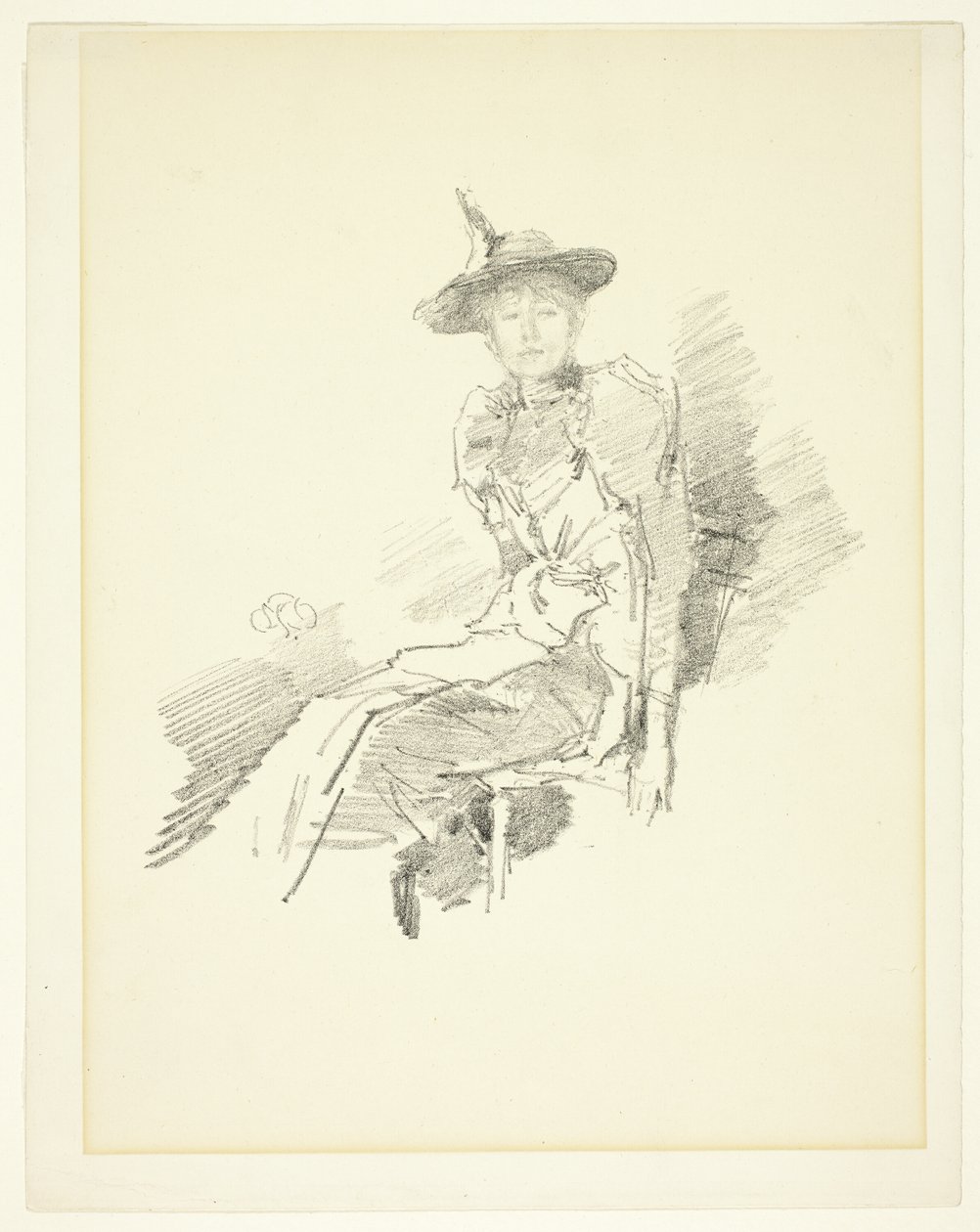 Il cappello alato da James Abbott McNeill Whistler