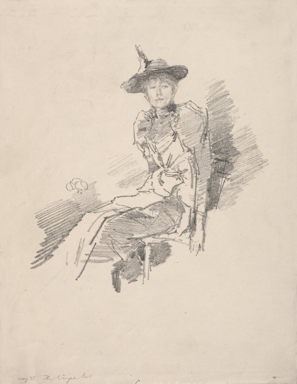 Il cappello alato da James McNeill Whistler