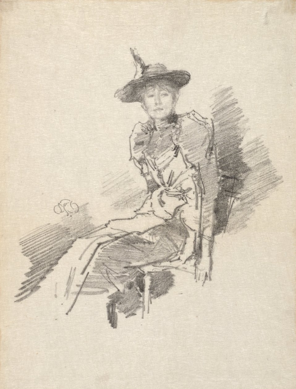 Il cappello alato da James McNeill Whistler