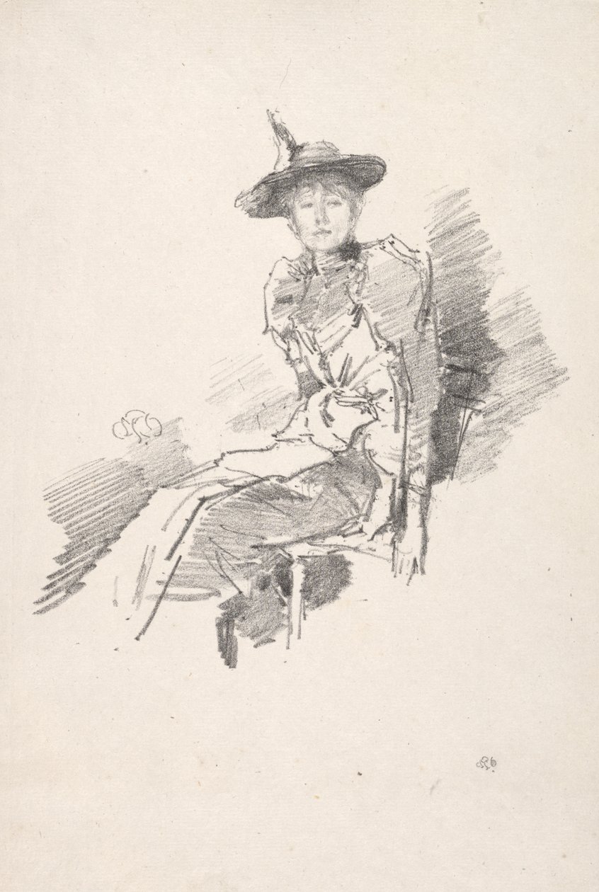 Il cappello alato da James McNeill Whistler