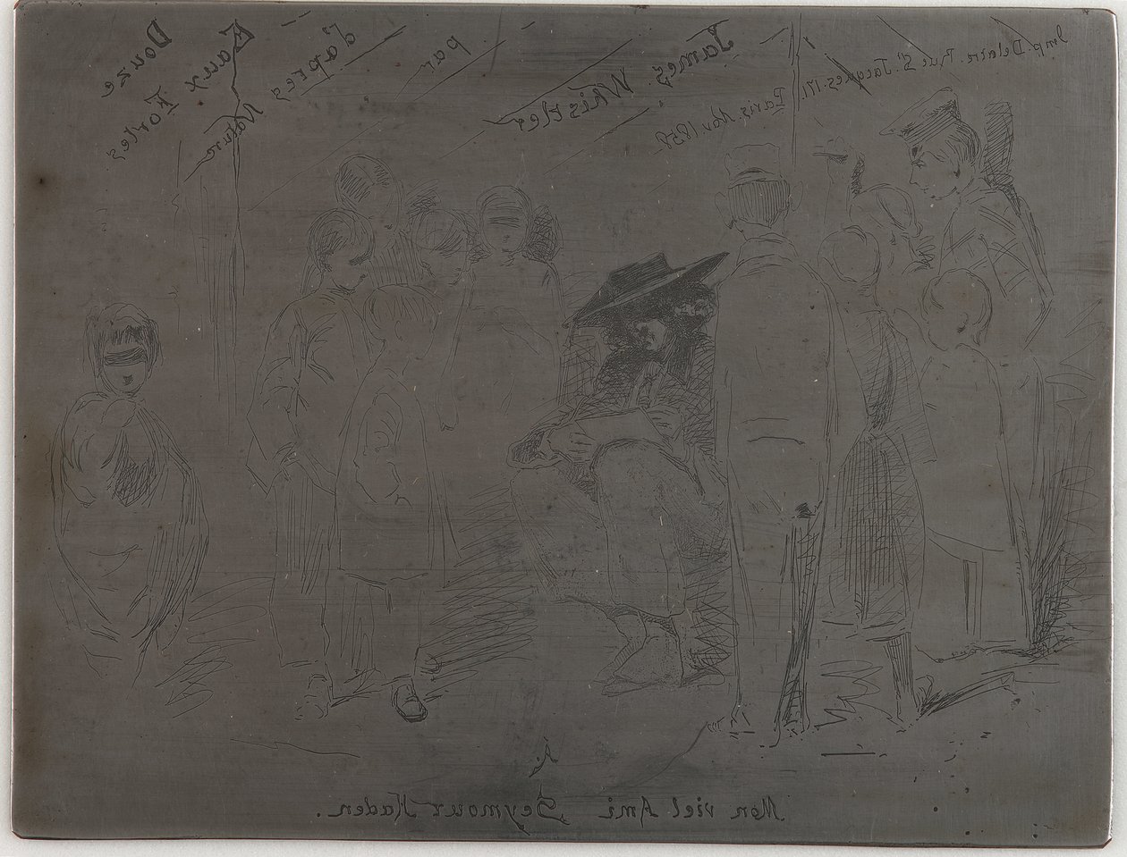 Titolo al Set Francese da James Abbott McNeill Whistler