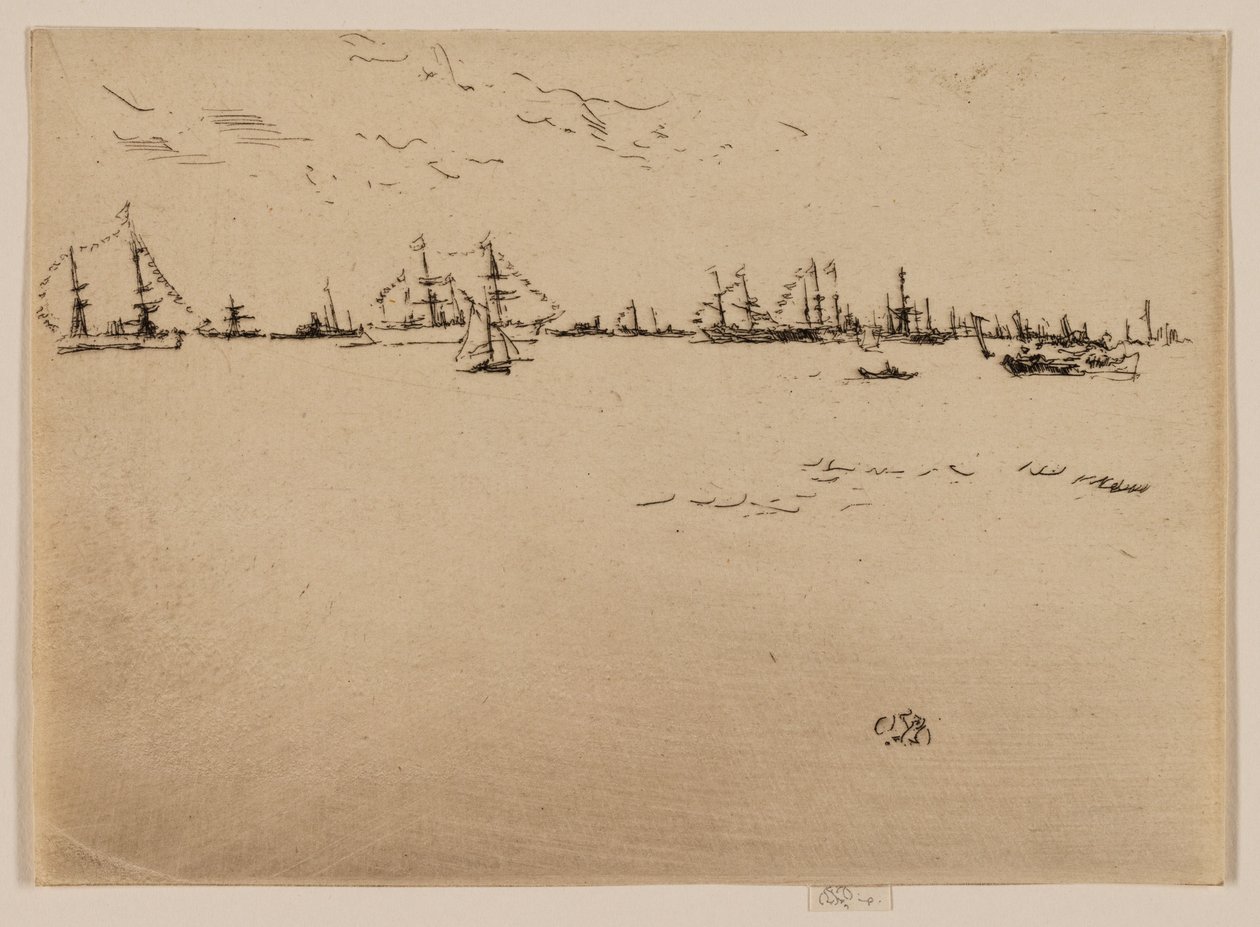 Navi da trasporto truppe da James Abbott McNeill Whistler