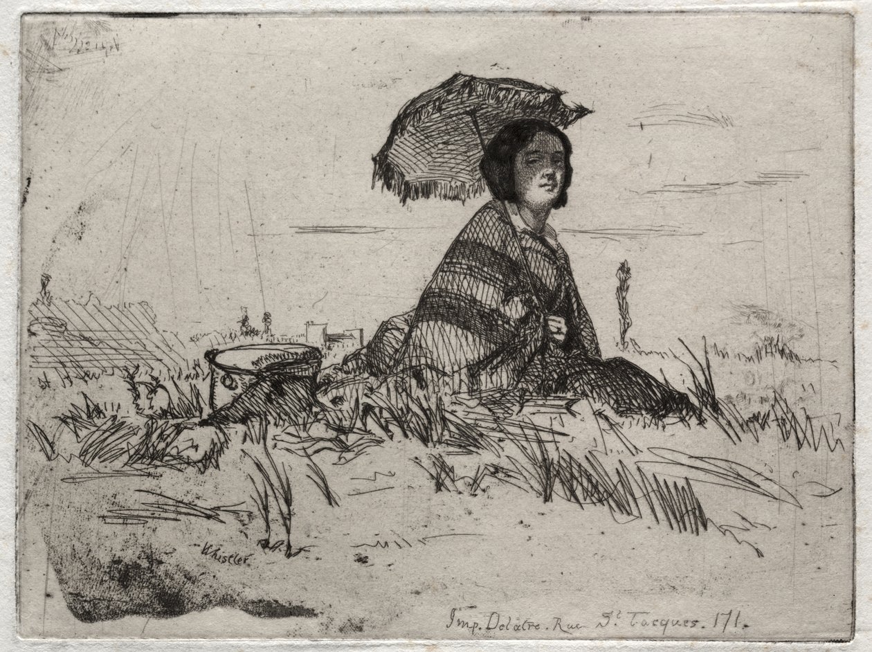 Dodici acqueforti dal vero: In pieno sole da James McNeill Whistler