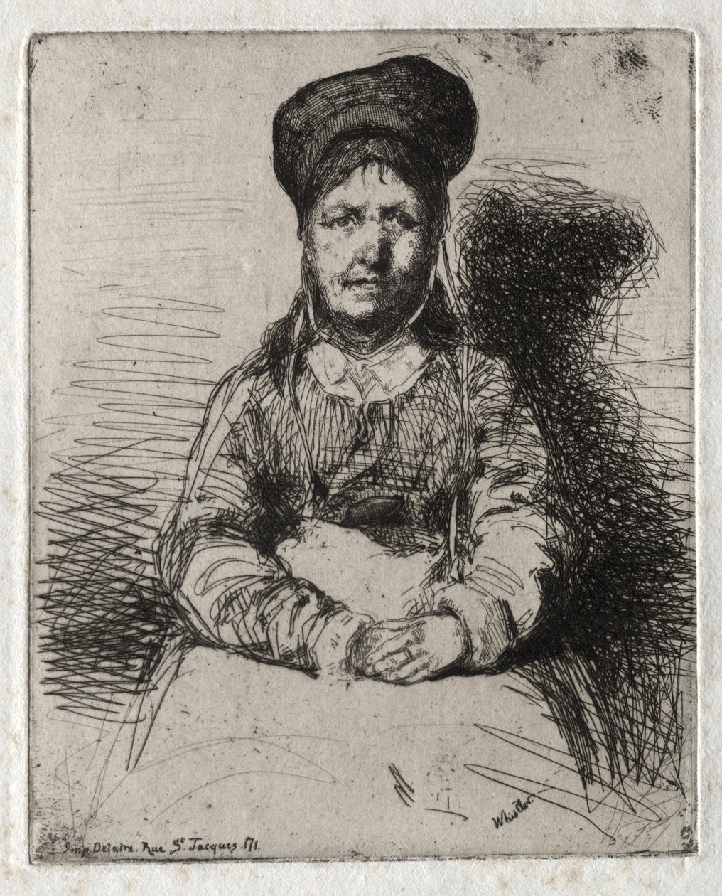 Dodici acqueforti dalla natura:  La Rétameuse da James McNeill Whistler