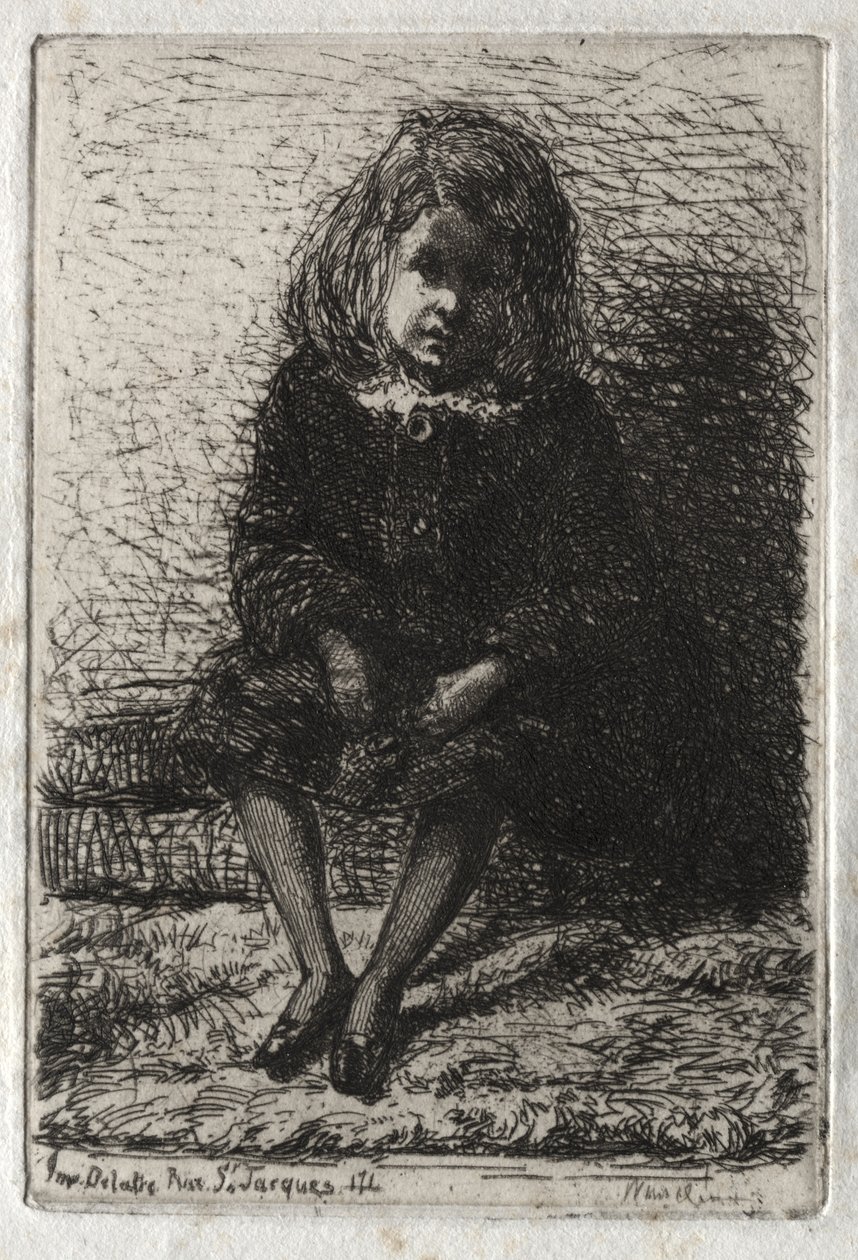 Dodici incisioni dal vero:  Il piccolo Arthur da James McNeill Whistler