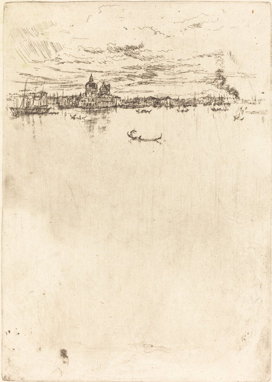 Venezia Verticale da James Abbott McNeill Whistler