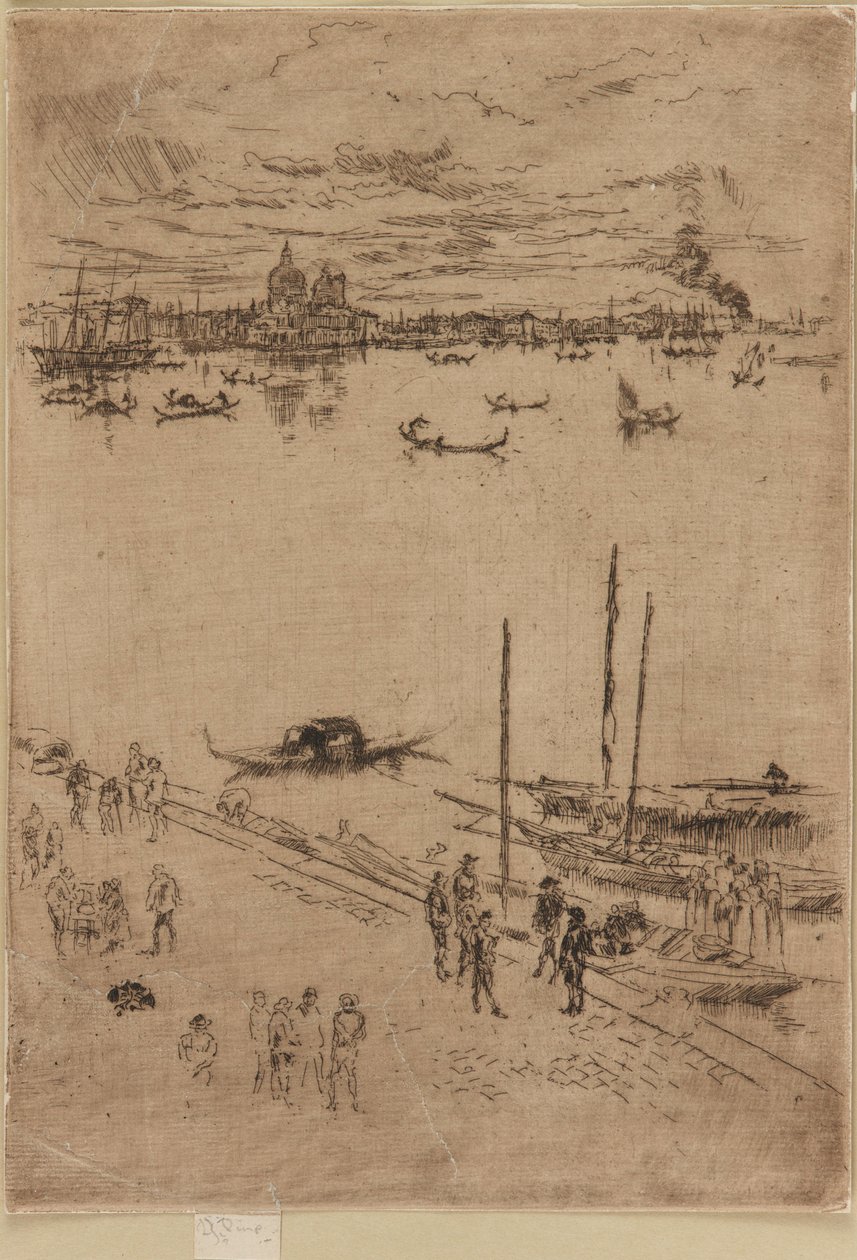 Venezia verticale da James Abbott McNeill Whistler