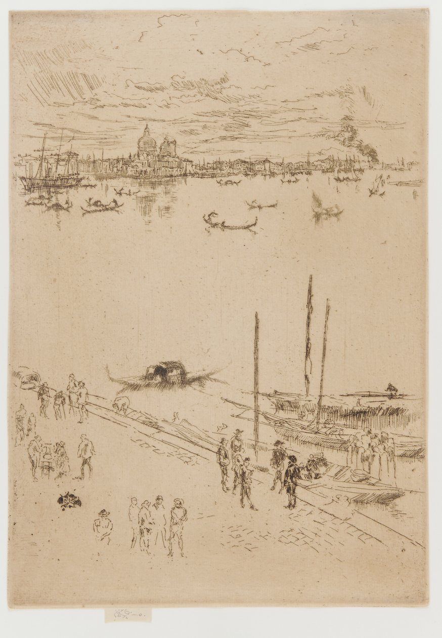 Venezia verticale da James Abbott McNeill Whistler