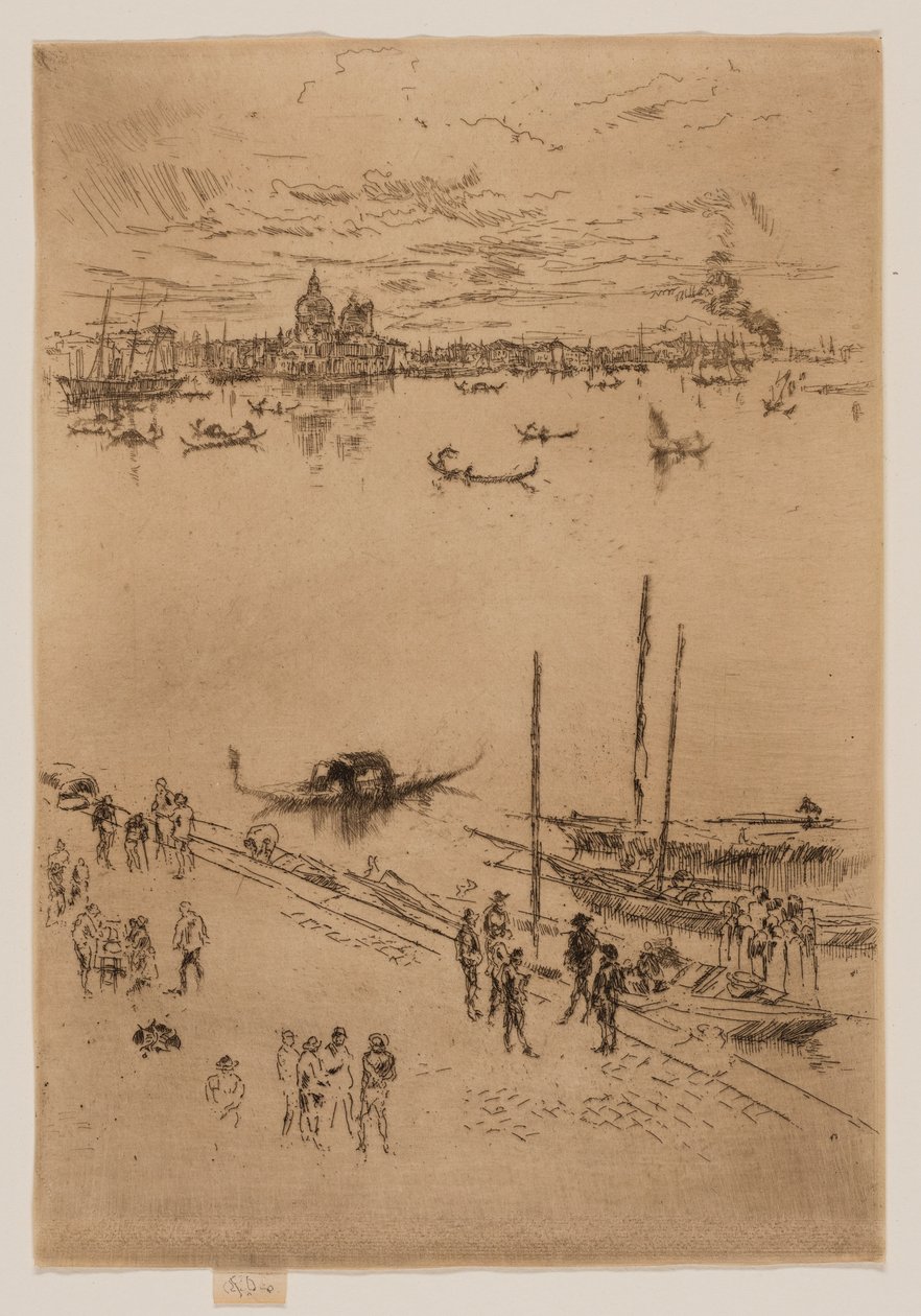 Venezia verticale da James Abbott McNeill Whistler