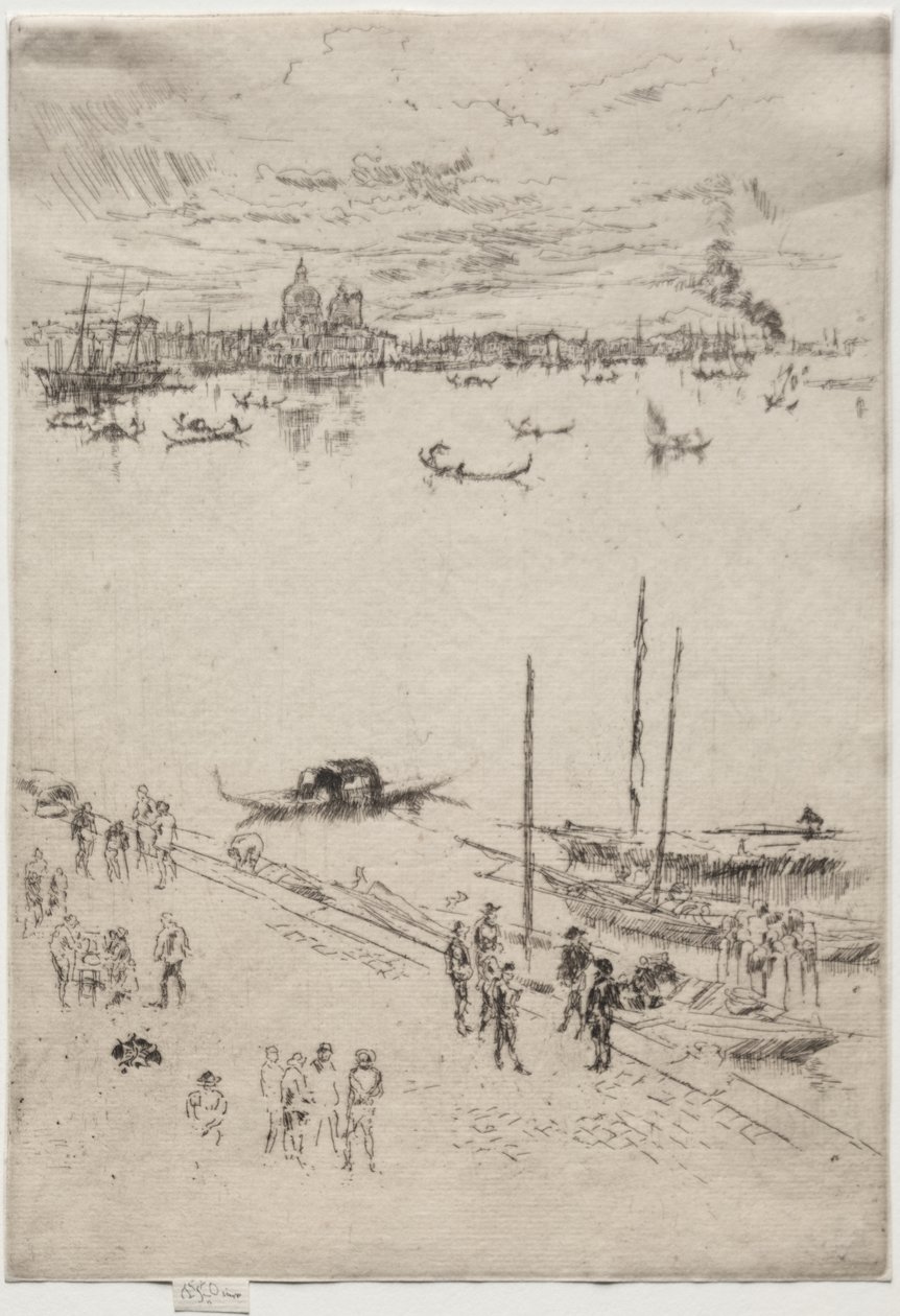 Venezia in piedi da James McNeill Whistler