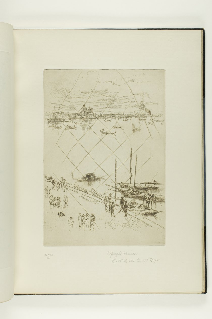 Venezia in piedi da James McNeill Whistler