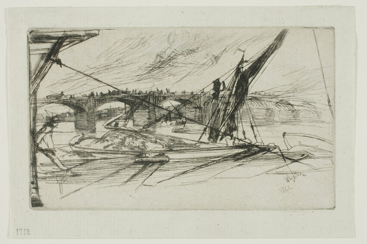 Ponte di Vauxhall da James Abbott McNeill Whistler