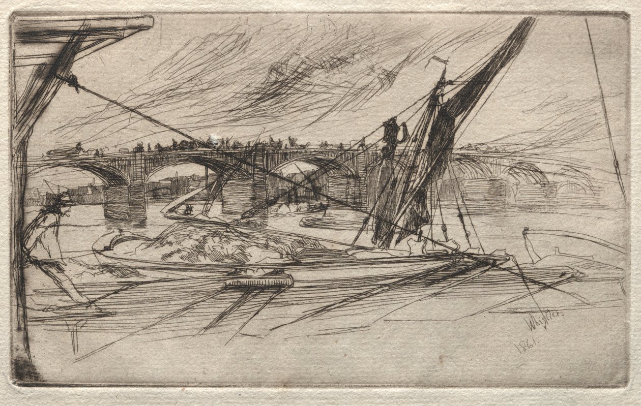 Ponte di Vauxhall da James McNeill Whistler