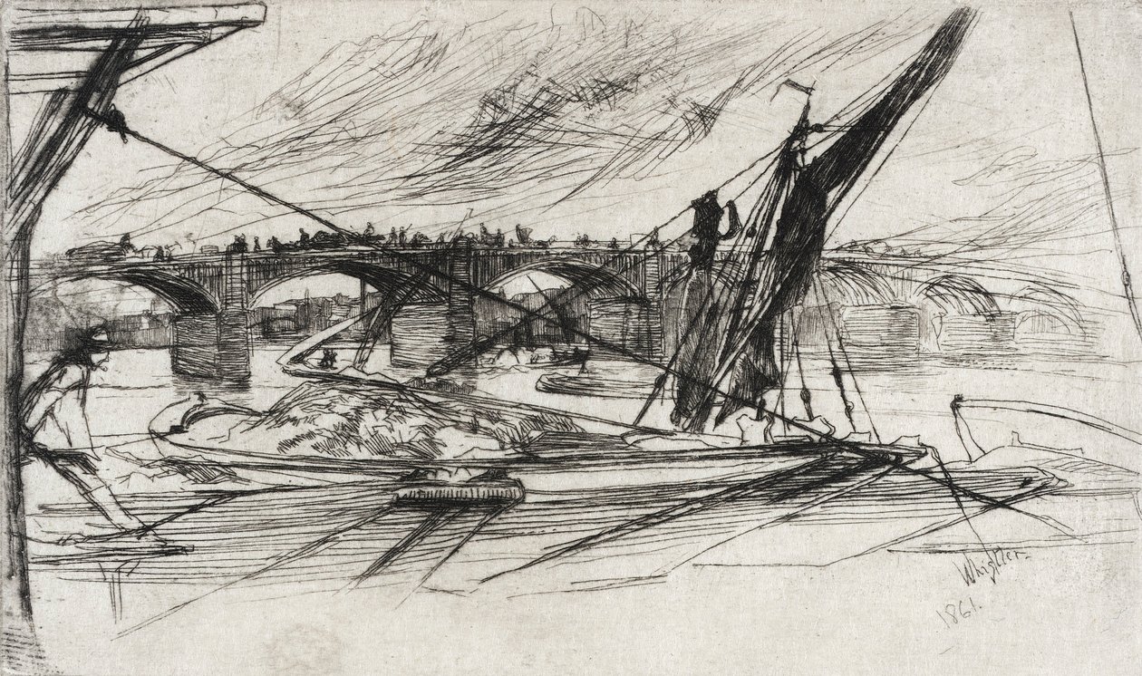 Ponte di Vauxhall da James McNeill Whistler