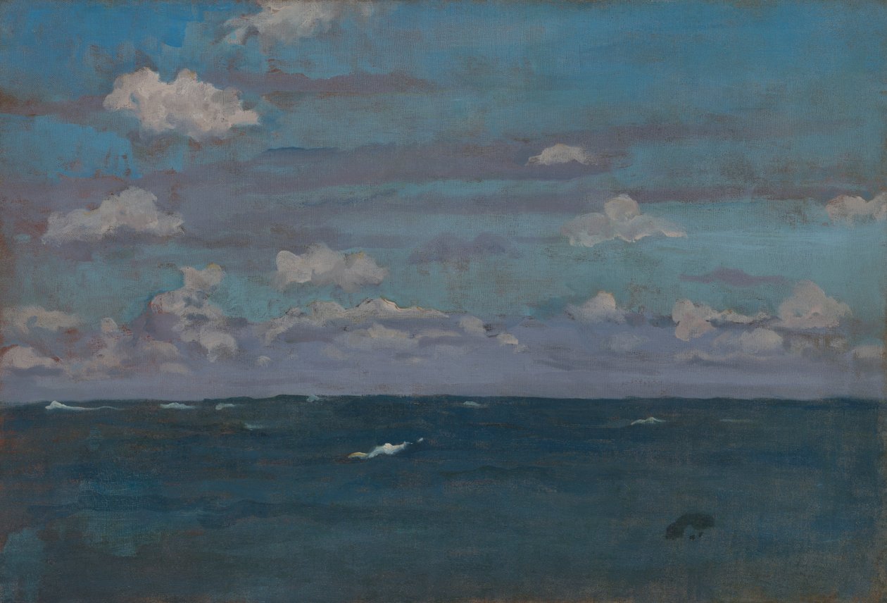 Viola e argento - Il mare profondo da James McNeill Whistler